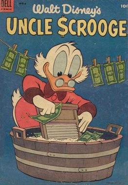 Uncle Scrooge #6 (June 1954)
