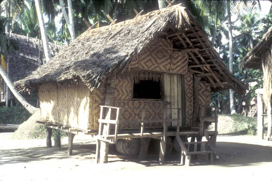 A village trade store in in Tambunum, PNG